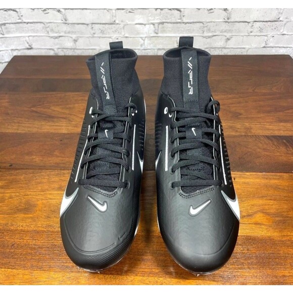 Nike Vapor Edge Pro 360 2 Men\'s Football Cleats DA5456-001 Black White SIZE 11 main image 7
